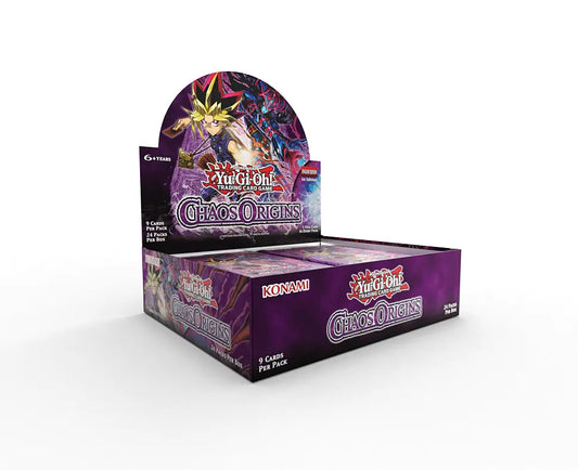 Yu-Gi-Oh chaos origin booster box