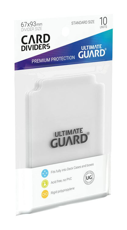 Ultimate Guard Card Dividers Standard Size Transparent (10)-2