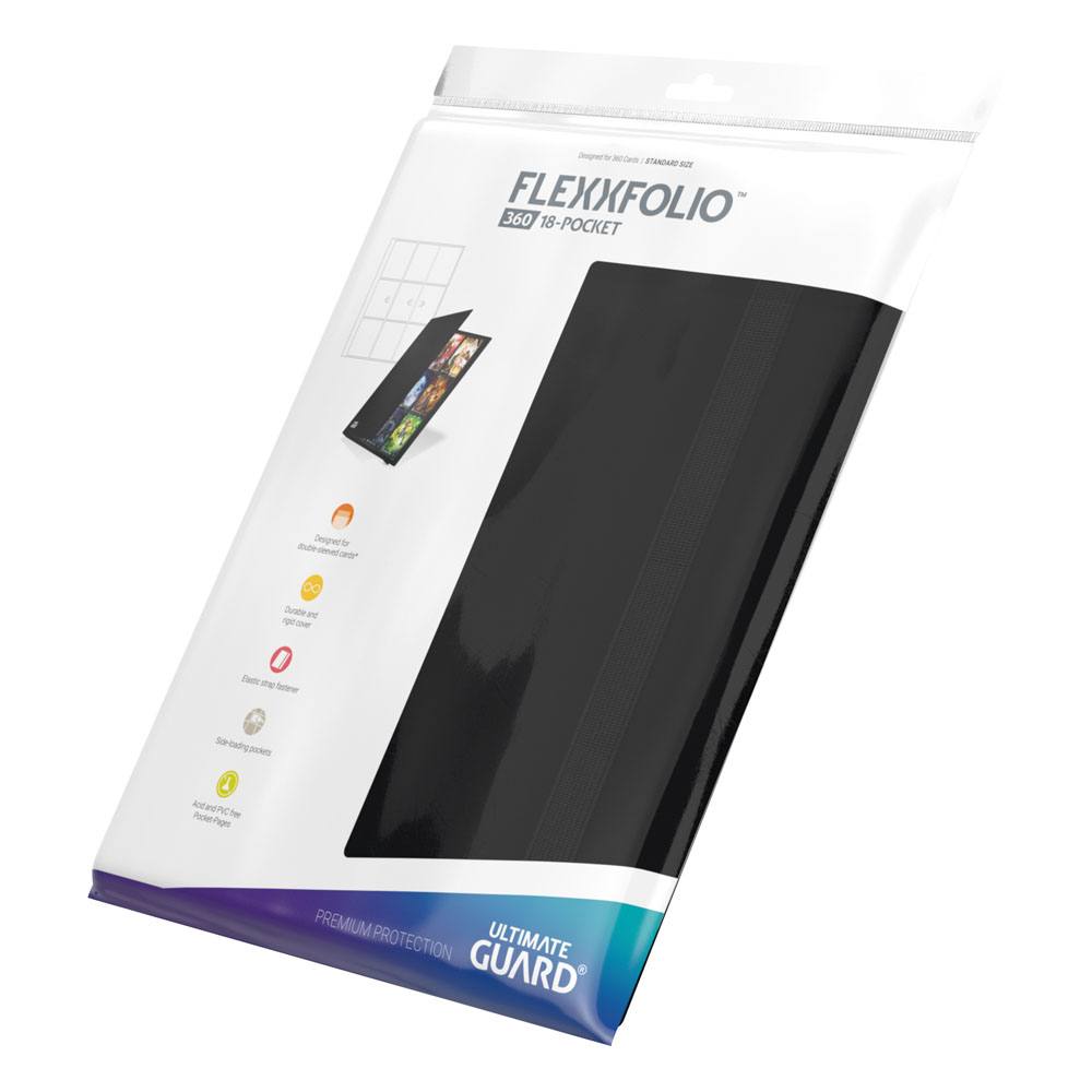 Ultimate Guard Flexxfolio 360 - 18-Pocket Black-1
