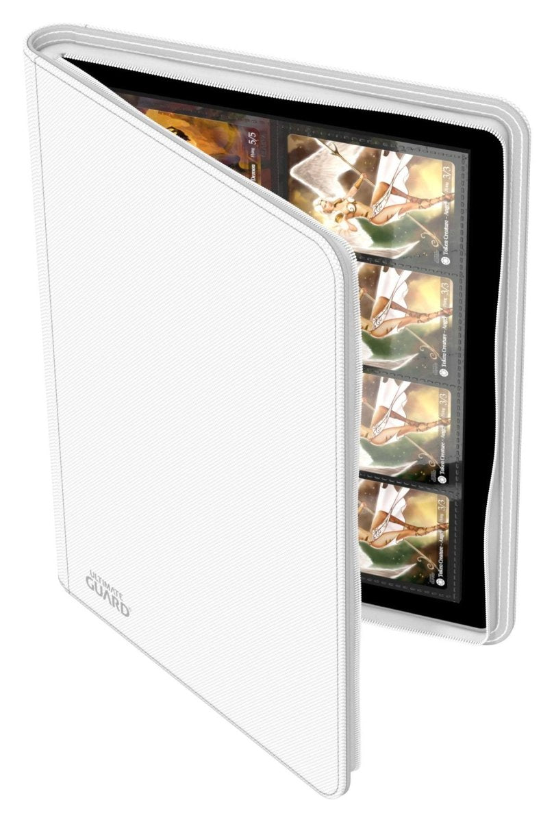 Ultimate Guard Zipfolio 320 16-Pocket Xenoskin - White-4